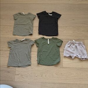 Set of Kids' T-Shirts and Shorts